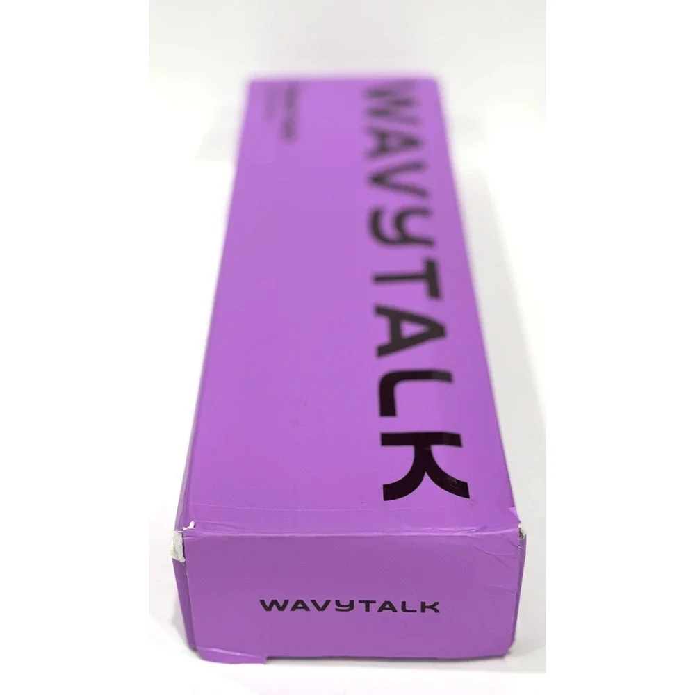 Wavytalk Steam Sesh Hair Straightener S228 Pink Open Box Complete Set
